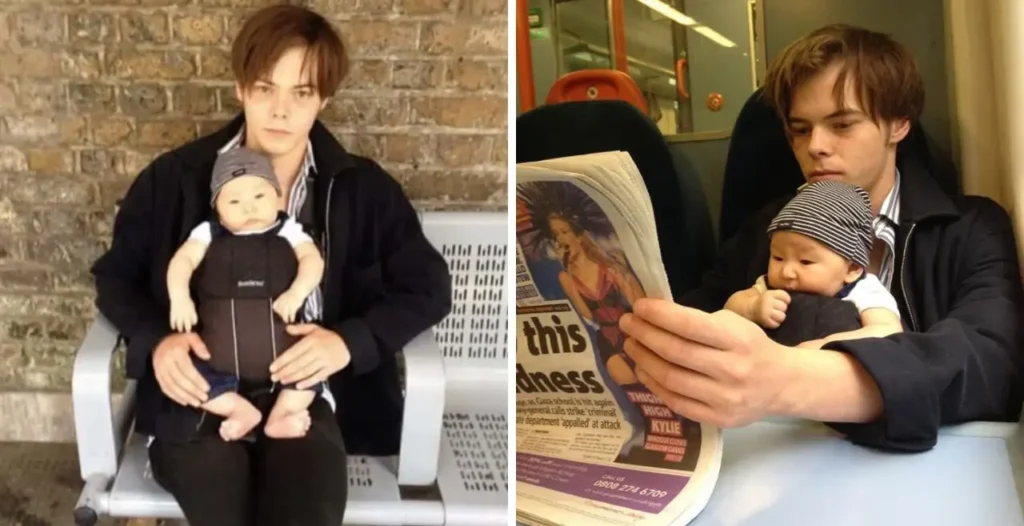 Charlie Heaton Son